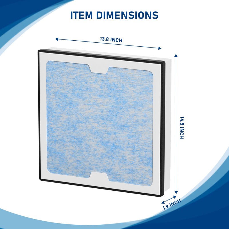 2-in-1 HEPA Activated Carbon Filter Replacement Set Compatible with AlorAir