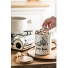 LYEOBOH Garlic Keeper, Garlic Storage, Garlic Holder, Large Ceramic Garlic