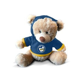 NRL Plush Teddy Bear with Hoodie Jumper - Parramatta Eels - 7 Inch Tall