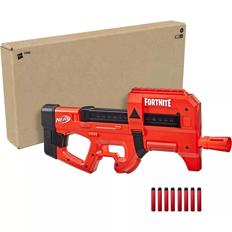 NERF x Fortnite Compact SMG Motorized Dart Blaster Elite x8