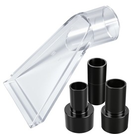 Universal Fit All Shop Vac Extractor Attachment Kit Wet/Dry Vacuums with 2-1/2", 1-7/8", 1-1/4" Adapters for Carpet Cleaning, Upholstery & Auto Detailing (Small)