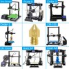 Aokin 8 Pcs 0.6mm MK8 Extruder Nozzles 3D Printer Nozzles