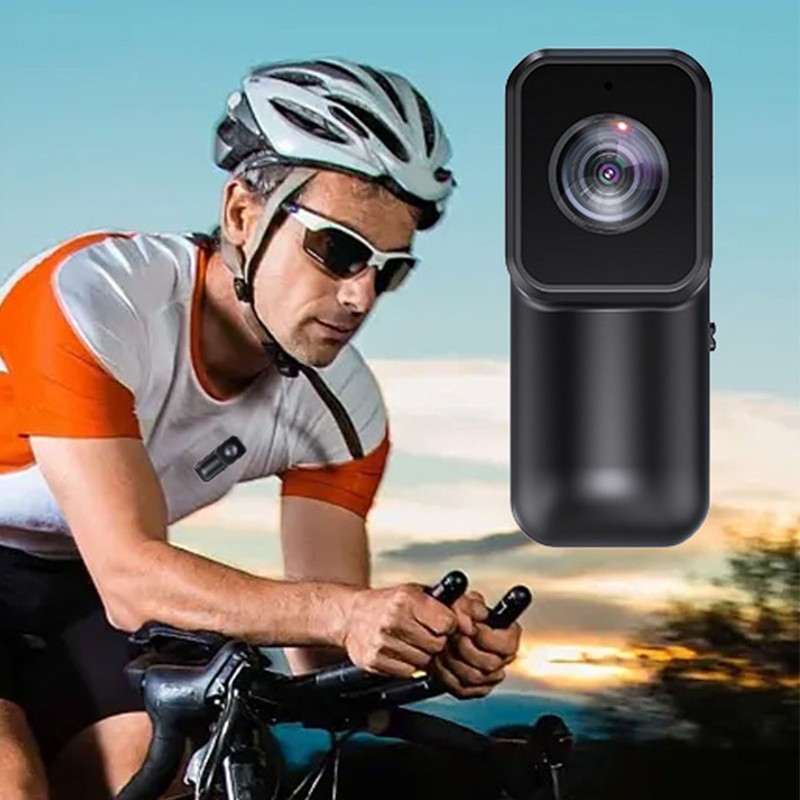 Mini Clip Camera 1080p 2MP Wearable Video Camera with Color
