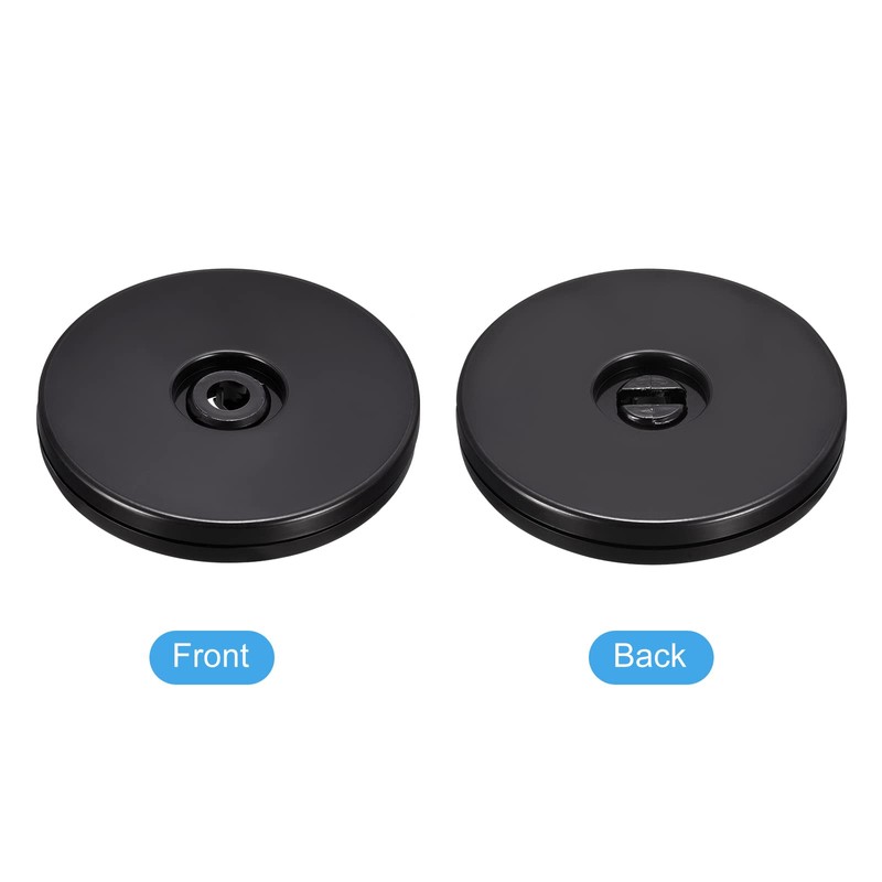sourcing map 3inch Rotating Swivel Stand with Steel Ball Bearings