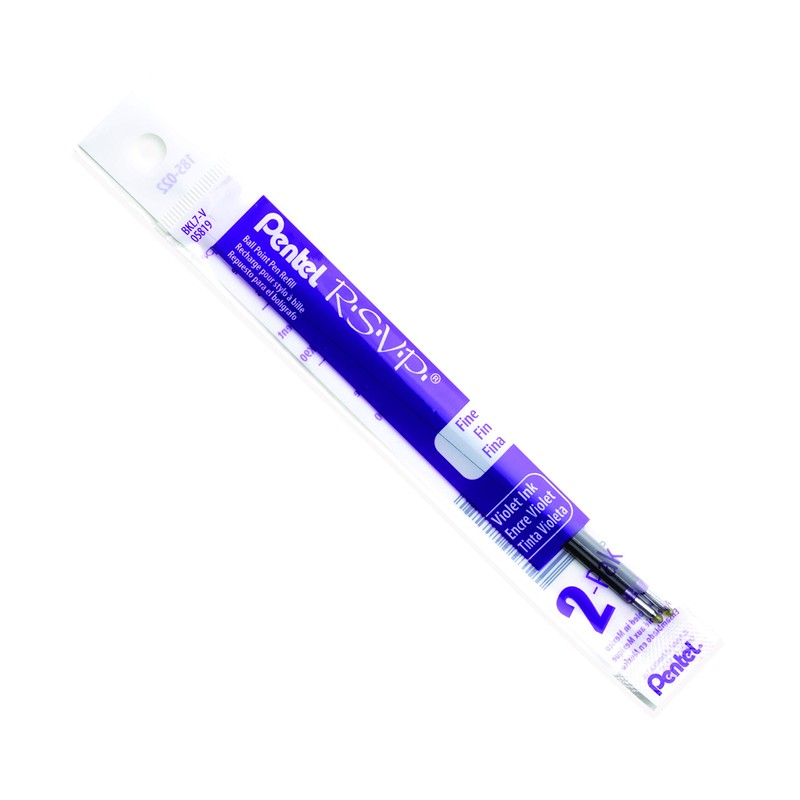 Ink Refills for Pentel Ballpoint Pens (BK90, BK93SP, BK77), 0.7mm