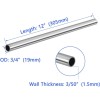 Tynulox 3/4" OD 304 Stainless Steel Tube, Thickened Pipe 3/4"OD-2