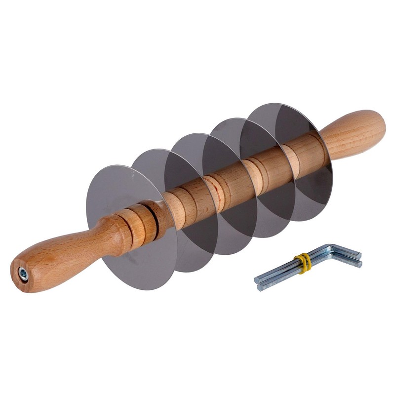 Tagliapasta Adjustable Roller | Professional Blade Cutter with 5 Smooth