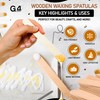 G4GADGET 100 Pack Wooden Waxing Spatulas – Premium Wax Applicator