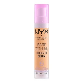 NYX Professional Makeup Bare With Me Serum Corrector 9ml Tono Tan Suero corrector que cubre ojeras manchas e imperfecciones Cobertura media hidratación hasta por 24H fórmula vegana