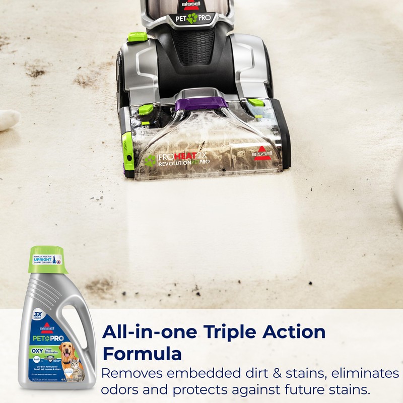 Bissell PET PRO OXY Urine Eliminator with Febreze Carpet Deep