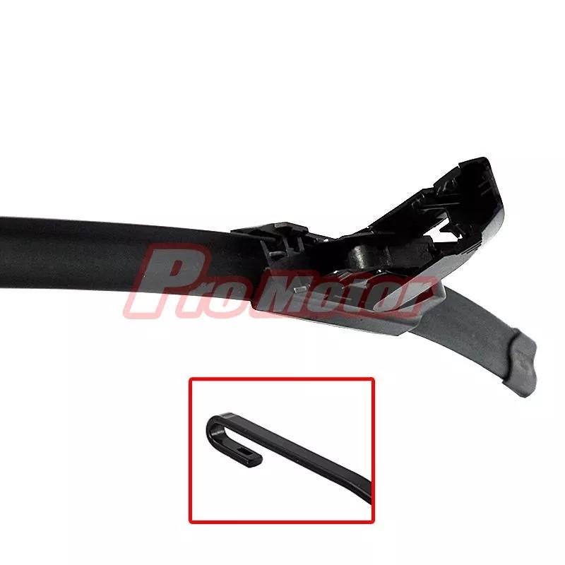 Pro Motor 22" + 19" OEM Quality Bracketless Windshield Wiper