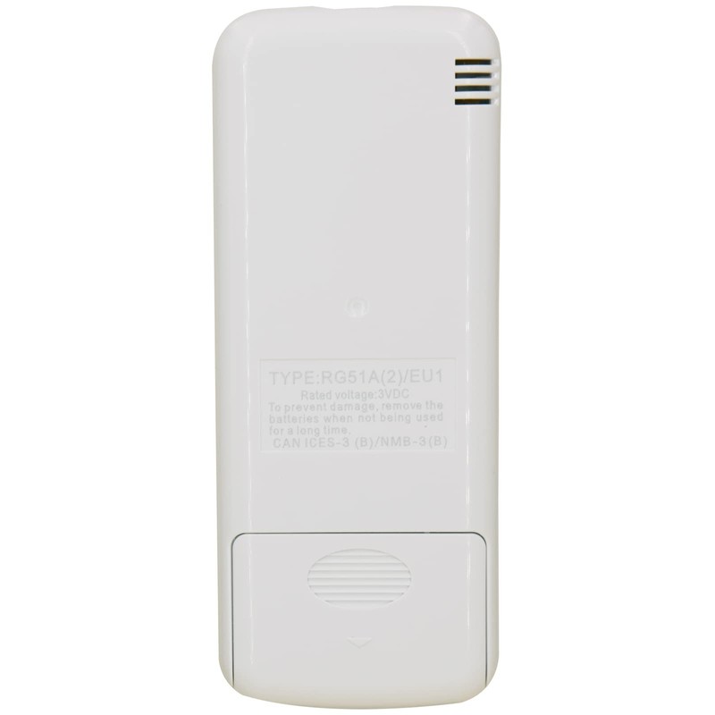 Replacement Remote Control for Midea TGM AC Air Conditioner RG51A(2)/EU1