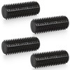 Hedgehog Massage Roller, Pimple Roller, Air Filled Economy Set, Black,