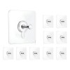 Ganchos Adhesivos Fuertes De Pared Para Colgar Fotos, Cuadro Plateado