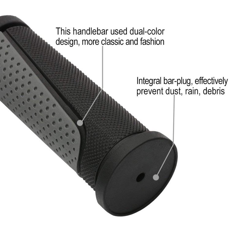 TOPCABIN Bike Grips Short Mini Bicycle Handlebar Grips Fit Many