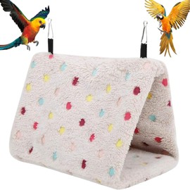 Parrot Hammock, Parrot Tent Bed, Bird Bed, Bird Hammock, Bird Nest Winter Nest House, Plush Bird Hammock, Bird In Cage Toy, Pet Winter Warm Bird Cage Bird Accessories