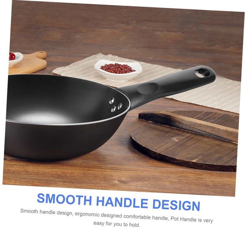 Alipis Chef Cookware Pot Handle Replacement Long Heat Anti-Slip Saucepan