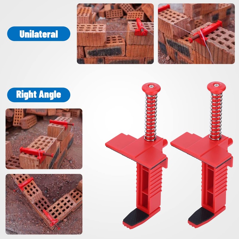 Brick Liner Runner Wire Drawer, 2 Pack Clip Masonry Wire