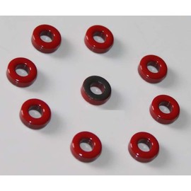 ALIXCE T44-2 T-44-2 Toroid Iron Powder Ferrite Core (Pack of 10)