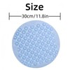 Shoyisenka Non-Slip Shower Mat 30x30cm TPE Bath Tub Mat with