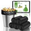 4 Gallon Biodegradable Black Trash Bag - Small Garbage Bags