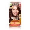 Garnier Belle Color Permanent Hair Dye,45 Mahogany Brown, 100% Grey
