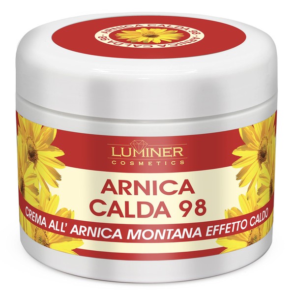 Arnica for Horses Human Use 200 ml LUMINER, Arnica Gel Forte 98 Warm Effect, Arnica Forte Montana Cream and Strong Devil's Claw, Concentrated Natural Formula with Intense Action, Made in Italy