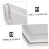 OSALADI Downspout Accessories Gutter Downspout End Cap Rain Gutter End