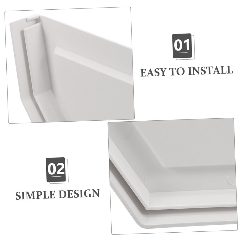 OSALADI Downspout Accessories Gutter Downspout End Cap Rain Gutter End