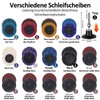 104Pcs Sanding Discs Set 2 inch Quick Change Disc with