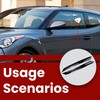 Windshield Pillar Trim Molding Left Right Side Compatible with Hyundai