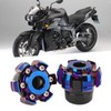 Pair of Motorcycle Wheel Front Fork Frame Slider Aluminum Alloy