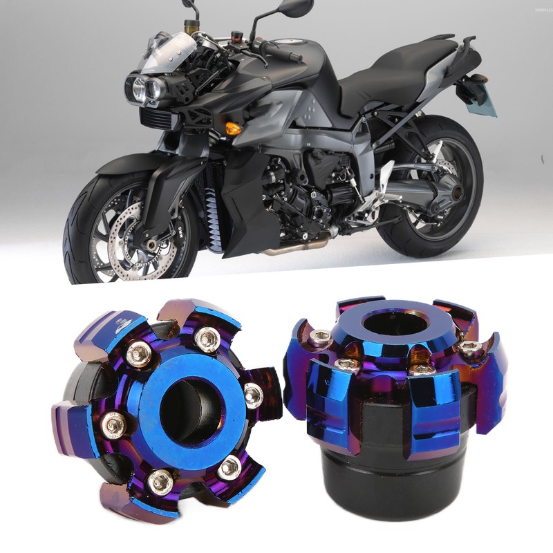 Pair of Motorcycle Wheel Front Fork Frame Slider Aluminum Alloy