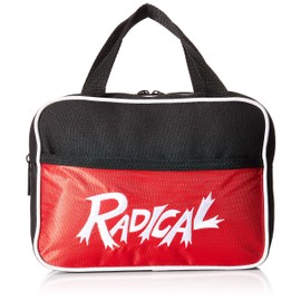 Brunswick Bowling Products Radical Accessory - Bolsa de Bolos, Color Negro y Rojo