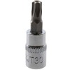 T30 1/4" Drive Tamper Proof Torx Star Bit 37mm Tamper
