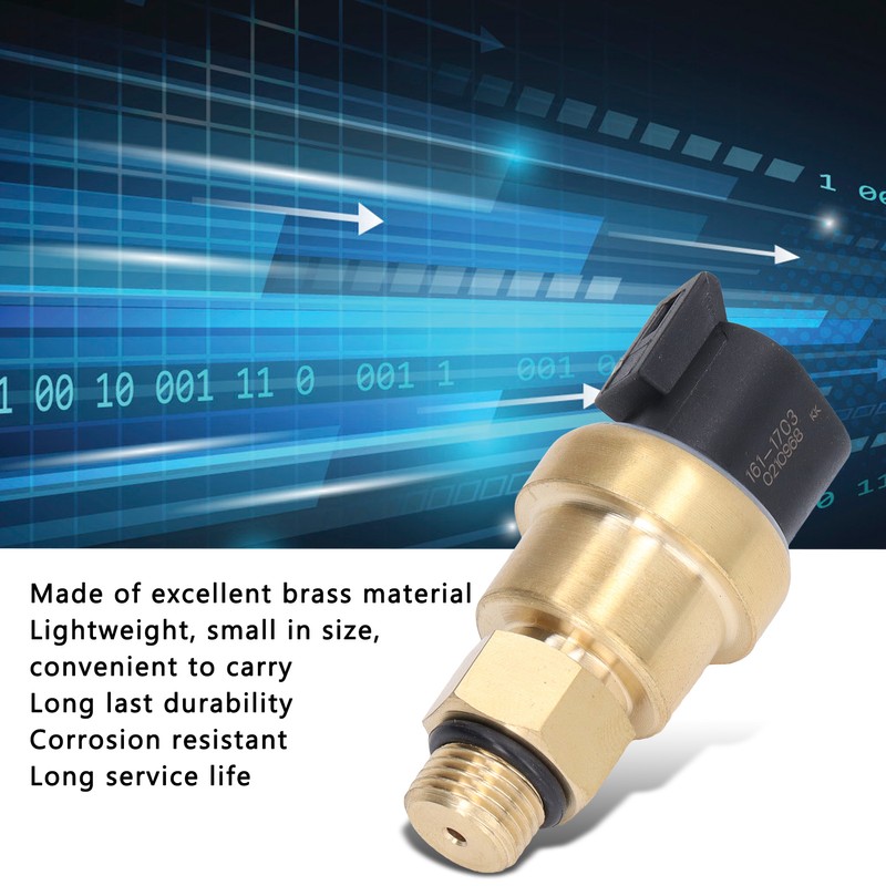 Heavy Duty Oil Pressure Sensor 1611703 Engine Fuel Pressure Sensor