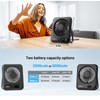 WHATOOK Small Desk Fan 2 Pack: 2000mah 10 Hours Battery