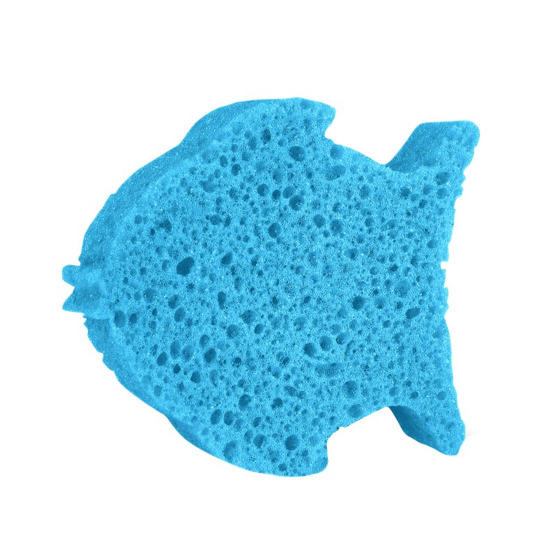 Spongellé Kids Animals Body Wash Infused Buffer, Fruitilicious Fish