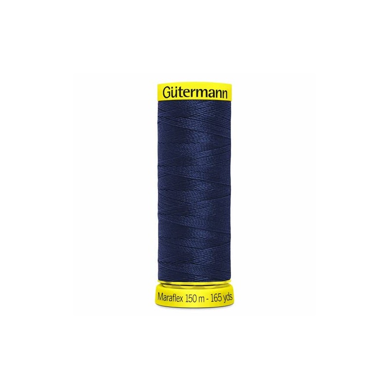 Guetermann Maraflex Thread 150 m, Navy Blue, One Size