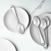 Hampton Forge Clark 4 Piece Teaspoon, 0.25 LB, Metallic