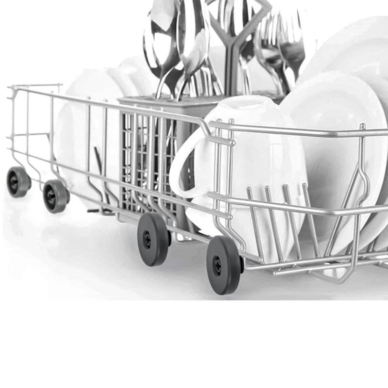 AIMALL 8X Lower Basket Wheel Kit for Dishlex Global Dishwasher