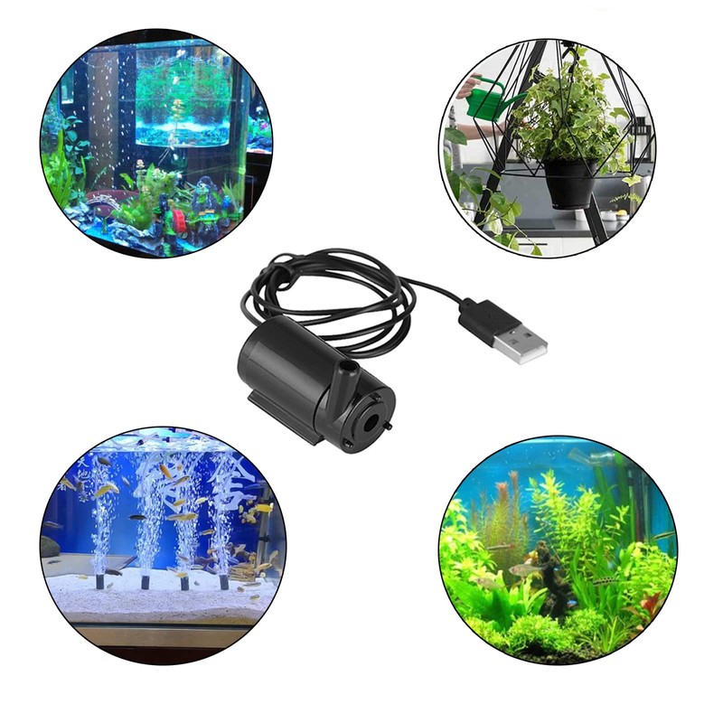 SIPYTOPF 3Pcs DC 3-5V USB Micro Submersible Mini Water Pump