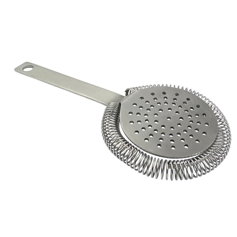 Beaumont CZ410 Cocktai Strainer, Stainless Steel, Silver