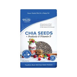 Morlife Chia Seeds + Probiotic and Vitamin D 150g