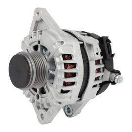 SCITOO SCITOO Alternator Fit for Hyundai for Elantra 17-20, Sonata 15-19, for Elantra GT, Tucson, for Veloster, Kona & for Kia for Soul 17-21,for Forte 20-21, 1.6L Turbo 12V 130Amp CW 6-Groove 21153