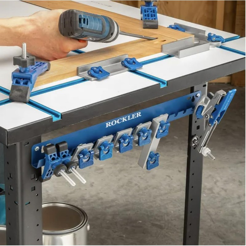 Rockler T-Track Accessory Storage Rack