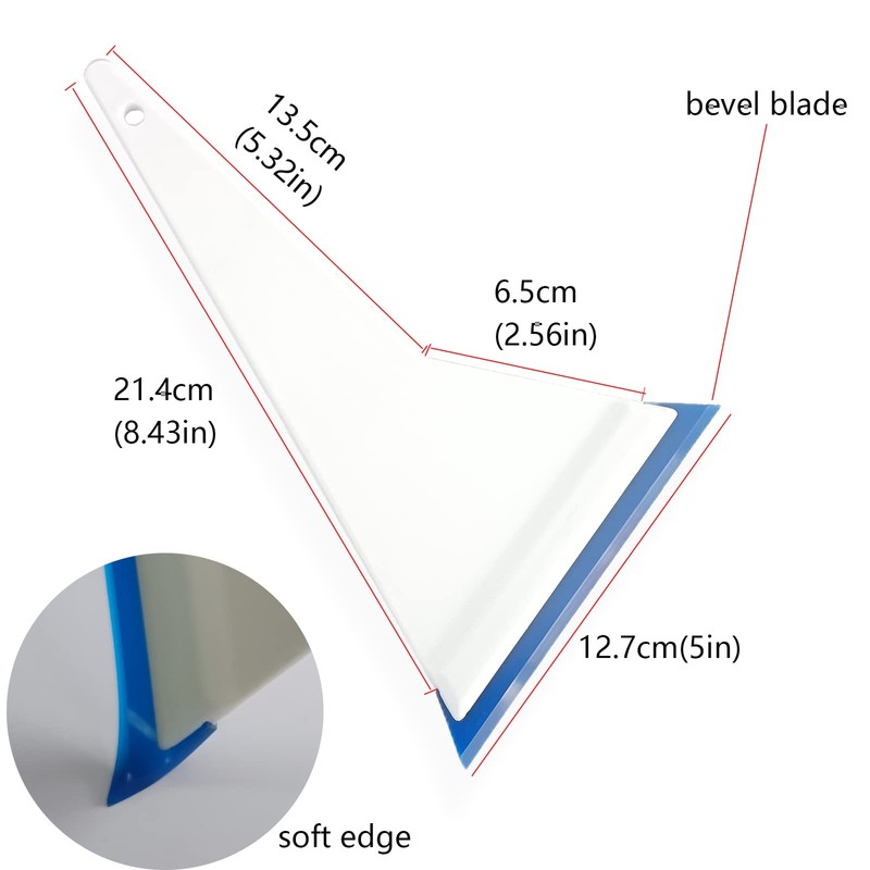 NBTOOL 4 in 1 Window Tint Tools Handle Squeegee with