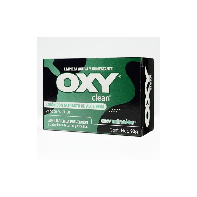 OXY CLEAN JABÓN CON EXTRACTO DE ALOE VERA 2 ÁCIDO