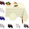 Table Cloth Tablecloths Square and Rectangular Premium Fabric Tablecloth, Waterproof