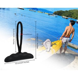 SCSpecial Kayak Handles 2 Pieces Carry Handles with Rope for Kayak Handles Replacement Kayak Accessories